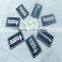 High Light Brushed Aluminum Alloy Nameplates,3M Adhesive Metal Label Plate