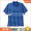 Men's uniform cotton custom striped polo shirt