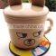 Trade assurance supplier excellent quality tea coaster, pvc coaster