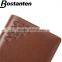 customized logo genuine leather small wallet for men wholesale