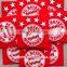 Traffic sign rubber emblem for custom