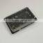 Black plastic microwave food container