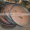 309 stainless steel flat dish head end cap for truck tank