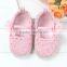 New design four colors flower soft touch baby shoes factory direct sale