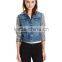 RECHEEL Custom Women's winter Denim Jacket With Hood
