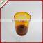 Wholesale high-grade colourful glass cup ,red wine glasses ,colored glass goblet