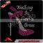 Beautiful Standing on The Bible Rhinestone High Heel Transfer Iron on