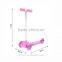 HOMCOM Pink 3 Wheels Childrens Mini Scooter