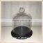 glass bell jar dome glass bell ornaments