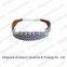 Hand Embroidery Needlepoint Head Band, Customized Designs are Available