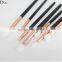 12pcs rose gold pony hair comestic powder makeup brushes sets
