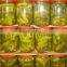Best quality Vietnam fresh pickled cucumbers in jar, Gherkins 3-6cm, 540ml