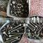 Alloy20 stainless allen bolts uns n08020 hexagon socket screws M24
