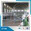 Galvanized steel sheep hay feeder