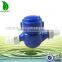 Blue 15mm BSP Water Flow Meter