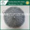 Round cookware stainless steel pan chainmail scrubber