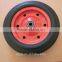 Heavy duty wheels and casters with super-elastic solid rubber tires/Rubber Casters
