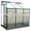 Aluminium Lean to garden greenhouse
