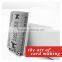 Custom laser cut brushing surface magnetic stripe metal card