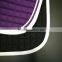 EQUESTRIAN HORSE BLANKET WITH FASHION DESIGN DRESSAGE PURPLE HORSE BLANKET WITH 8MM+300G FILL HORSE ENGLISH RIDING HORSE BLANKET