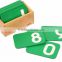 Baby Toy Montessori Math toys Sandpaper Number with Box