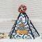 Wholesale cotton canvas chevron styles pet indoor play room dog tent