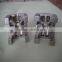 CNC machining parts black anodised Aluminum parts with silk printing