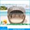 Cheap Factory Price Wicker Rattan Apple Bed Outdoor Furniture