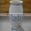 Tall ceramic flower vase for table decor