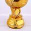 Wholesale resin gold plated football trophy soccer