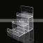 Factory Manufacturing!!3 Layers Good Quality Luxurious Acrylic Handbag Display Stand Rack