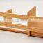 High quality and cheap clear wooden storage for book