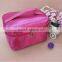 Fashion colorful printed make up bags/Multifunction cosmetic bags with mirror/Large compartment make up zipper bags