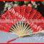 Wholesale lace wedding bamboo fan