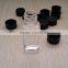 square glass bottle for 15ml essential oil with black/white cap