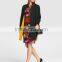 Winter Jacke Coat Long Sleeve Fur Coat Two Color Gray Plain Cotton Coat Wholesale Custom Apparel Made in china