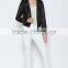 latest fashion design women leather jacket customized 2016