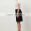 wholesale loose fit wide leg open women black rib custom sweat shorts