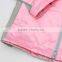 Bulk wholesale high quality parachute pink color custom branded jackets women 2016 winter