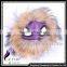CX-R-48D Long Hair Fashion Cheap Genuine Raccoon Fur Keyring
