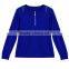 Casual Ladies V Neck Long Sleeve Hoodie Women Winter Jumper Pullover Tops