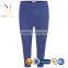 Color Blue Plain Kids Knitted Pants