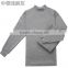 customize middle collar 100%cotton mens ladies thermal underwear clothes set