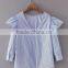 Runwaylover EY2388B 2017 New Style Ladies Fashion Falbala Stripe Blouse