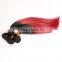 3 Bundles Red Wholesale Cheap Colored Brazilian Hair Weave Fast Shipping