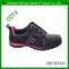 Embossed leather PU/PU sole working safety shoes