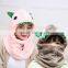 Cute Animal Flannel Women Child Beanie Windproof Ear Muff Earflap Cap Winter