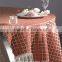 Custom Modern Design Table Linen Hotel Jacquard Round Table Cloth