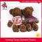 25cm brown plush animal teddy bear with -shirt