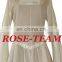 Rose Team-Free Shipping Custom-made Gray Girl Dress Medieval Renaissance Victorian Dress
